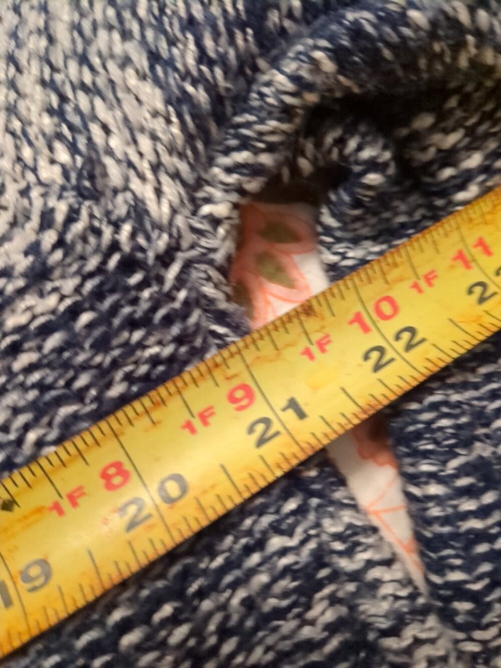 L Long Sleeve Pullover Sweater with Hood - Picture 12 of 12